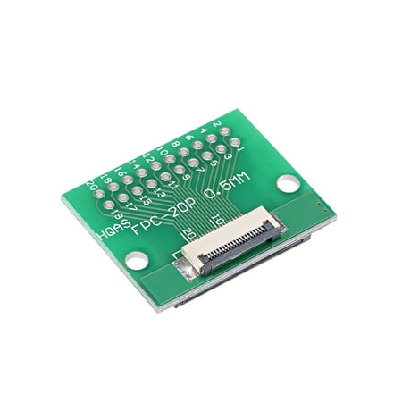 Dipped Apples - FFC FPC 20 Pins 0.5mm Pitch to DIP 1.0mm PCB Converter Board Couple Extend Adapter