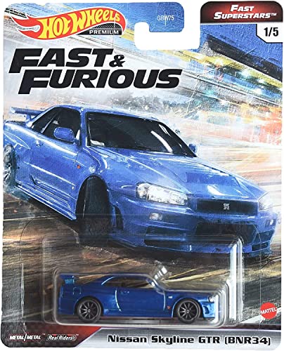 Hot Wheels Fast  Furious Collection of 1:64 Scale Vehicles from The Fast  Film Franchise, Modern  Classic Cars, Great Gift for Collectors  Fans of  The Movies