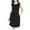 Black, variant on FAIWAD Women's Sleeveless Nursing Dresses Casual Patchwork Maternity Breastfeeding Plus Size Dress