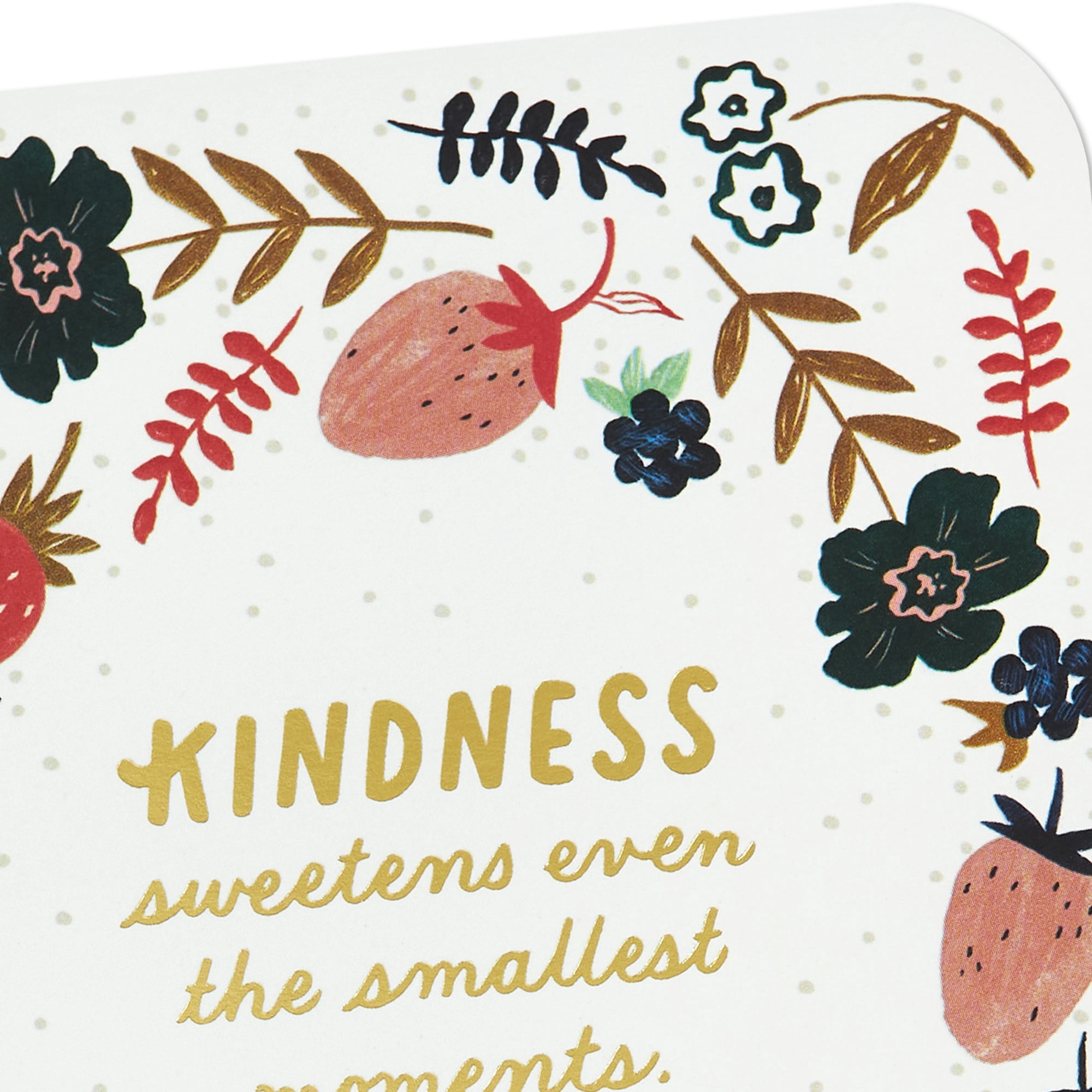Hallmark Thank You Card (You're So Kind and Thoughtful)