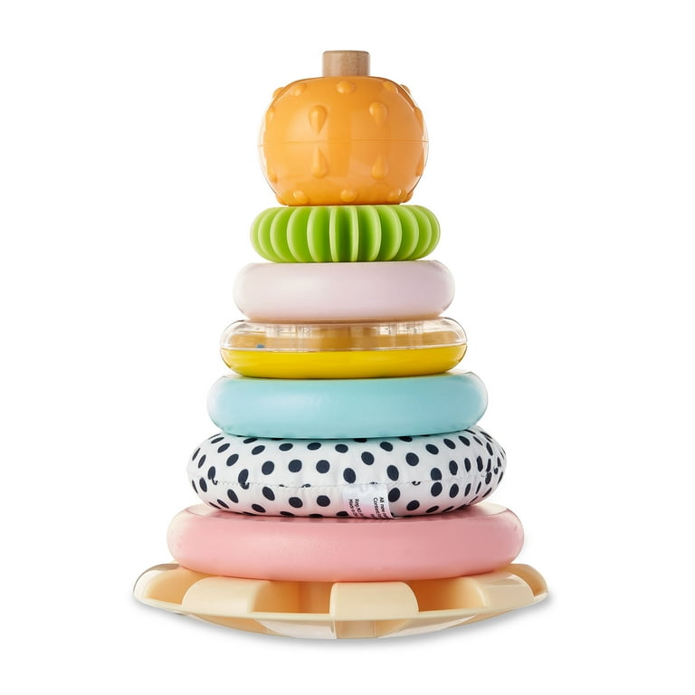 Little senses glowing stacking rings top