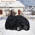 thumbnail image 2 of Green Lawn Mower Cover, XXL Size Riding Lawn Mower Cover For Heavy-Duty Protection, Waterproof &amp; UV-Resistant, Universal Fit, 2 of 5