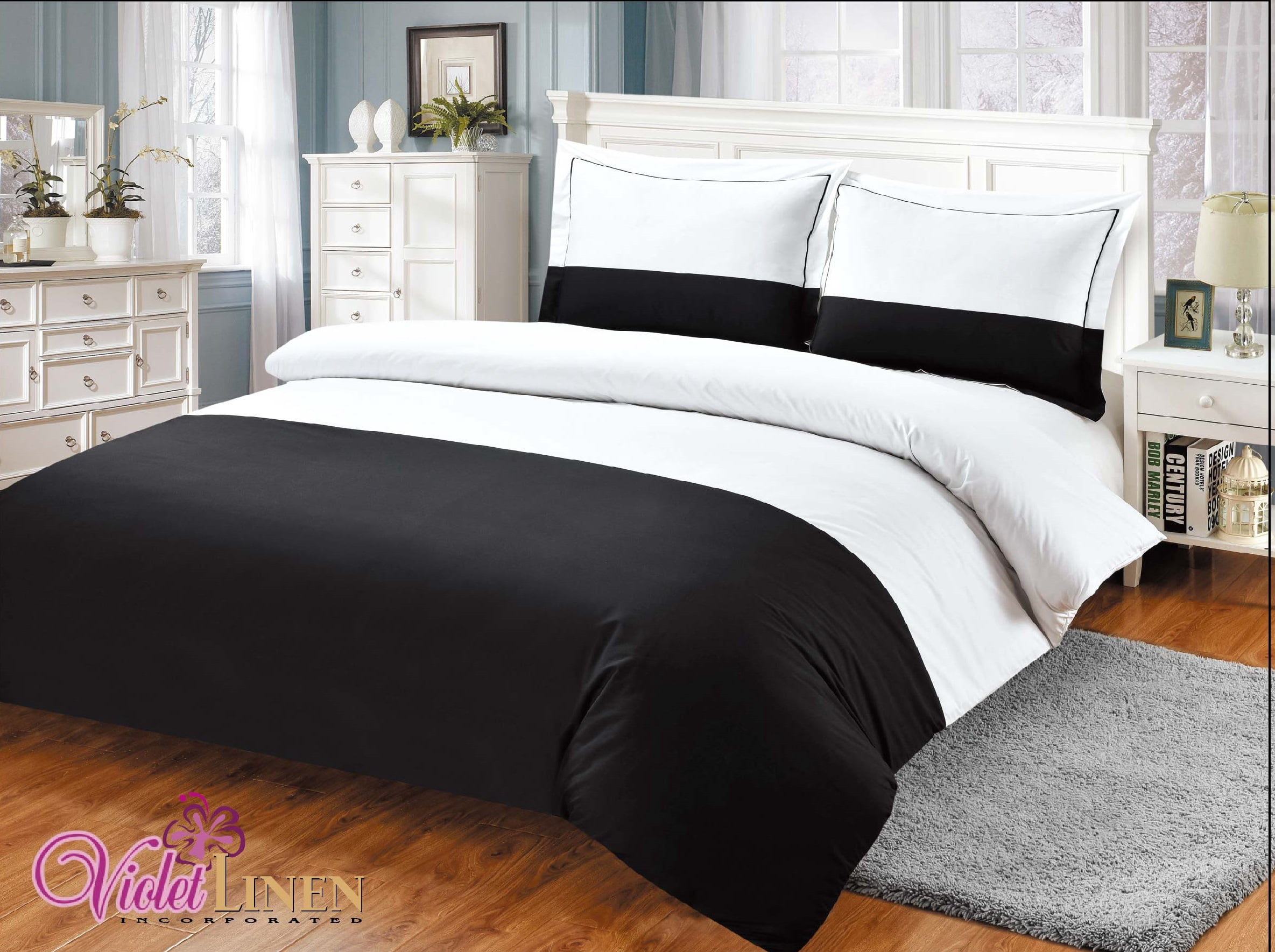 American Soft Linen Luxury 100% Cotton Sateen Weave Duvet Cover Set, Wholesale Bedding Sets