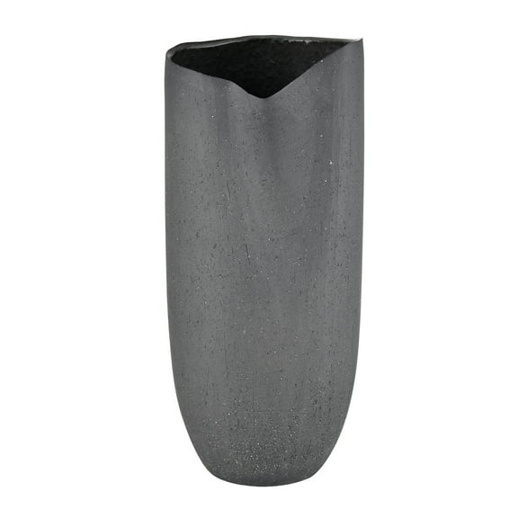 Elk Home Ferraro Contemporary Folded Vase in Black Finish