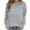 1-Gray Christmas Sweatshirts for Women, variant on Women's Merry Christmas Graphic Sweatshirts Lightweight Crewneck Pullover Holiday Going Out Tops Long Sleeve Fall Outfits 1-Pink XL