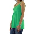 thumbnail image 3 of Women Vicose Spandex Spaghetti Strap Cami Tunic Knit Top, 3 of 4