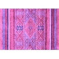 thumbnail image 1 of Ahgly Company Indoor Rectangle Abstract Purple Modern Area Rugs, 2' x 4', 1 of 4