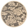thumbnail image 2 of Liora Manne Terrace 1779/77 Floral Charcoal Area Rug 7 Feet 10 Inches X 9 Feet 10 Inches, 2 of 3
