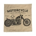 thumbnail image 2 of Motorcycles | Pillow Cover | Gift for Him | Throw Pillow | Home Décor | Boyfriend | Dad Gift | Classic Motorcycle, 2 of 2