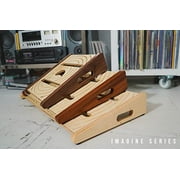 Ruach Imagine Series Pedalboard for Guitar Effects Pedals, Walnut (Size 2)