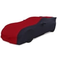 thumbnail image 4 of C7 Corvette Ultraguard Stretch Satin Indoor Car Cover : Sport Series Dark Red/Black, 4 of 15