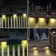 thumbnail image 1 of Lámpara solar para exteriores 1 Lámpara de paso de luz de cubierta LED Luz solar Lámpara de escalera de camino al aire libre para exteriores para Te, 1 of 2