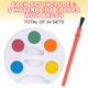 thumbnail image 4 of Set de pintura de acuarela ArtCreativity, paquete de 24 con pinceles, 4 of 7