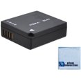 thumbnail image 1 of DMW-BLE9 Rechargeable Battery For Panasonic DSLR Cameras + eCostConnection Microfiber Cloth, 1 of 1