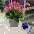 thumbnail image 6 of SPRING PARK Artificial Rose Plant Realistic Fake Tree Potted Home Office, 6 of 7