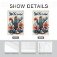 thumbnail image 4 of Welcome Cactus Garden Flags 12×18 Inch Double Sided Decorative Yard Banner Seasonal Flag for Outdoor Outside Decor, 4 of 6