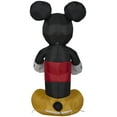 thumbnail image 3 of Gemmy Airblown Inflatable Mickey Mouse with Easter Basket, 3.5 ft Tall, Black, 3 of 5