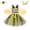 Yellow, variant on HNMKIU Kids Toddler Girls Spring Summer Floral Fancy Dress Halloween Carnival Accessory Set Tutu Dress For Performance Yellow,3-4 Years