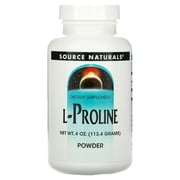Source Naturals L-Proline Powder, 4 oz (113.4 g)