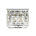 thumbnail image 2 of Z-Lite 6006F Mersesse 4 Light 12" Wide Cut Crystal Flush Mount Ceiling Light - Chrome, 2 of 2