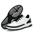 thumbnail image 2 of SKIUHS Men's Golf Shoes – Spiked Sole for Traction, Breathable Water-Resistant Upper & Comfort for On-Course Play, 2 of 6