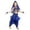 c-475Blue212, variant on Child Girls Belly Dance Outfit Sets Ethnic Dance Performance Dress Stage Kids Dance Dress Ethnic Dance Outfit Sets, Dance Performance Wear Comfort Short Sleeve Clothes Sets