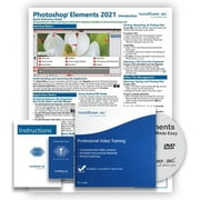 Learn Photoshop Elements 2021 Deluxe Training Tutorial- Video Lessons, PDF Instruction Manual, Quick Reference Software Guide for Windows by TeachUcomp, Inc.