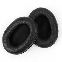 Black Sponge Cover for MDR-7506 MDR- Headset Ear Pads Soft Durable Foam PU Compatible
