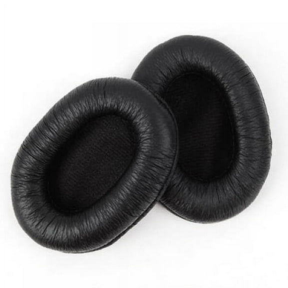 Black Sponge Cover for MDR-7506 MDR- Headset Ear Pads Soft Durable Foam PU Compatible