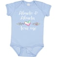 thumbnail image 3 of Inktastic Abuelo and Abuela Love Me- Heart Grandchild Boys or Girls Baby Bodysuit, 3 of 5