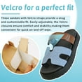 thumbnail image 3 of Women's Platform Sandals with Arch Support Comfortable Foam Slides Lightweight Thick Soles | Adjustable Buckle | Ultra Cushio, 3 of 6