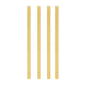 YUZBOU 4 Pcs Resizer Gold Color Ring Size Adjuster Fit for Loose Ring Home DIY Ring Guard Ring Adjusters Set for Men Women