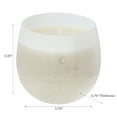 thumbnail image 3 of Maison Concepts 10Oz High Gloss Curved Candle Coconut Vanilla, 3 of 3