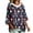 Dark Blue-A#50831HH, variant on Hearthz Christmas Women Hoodie 3/4 Batwing Sleeve Women's Sweatshirts Drop Shoulder Xmas Holiday Christmas Plaid Y2k Hooded Sweatshirt Pullover Sweater