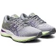 thumbnail image 1 of ASICS Women's Gel-Nimbus 22 Running Shoes, 11M, White/Pure Silver, 1 of 4
