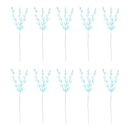 

50pcs Hand-woven Acrylic Flower Branches Creative Wreath Material Decorations
