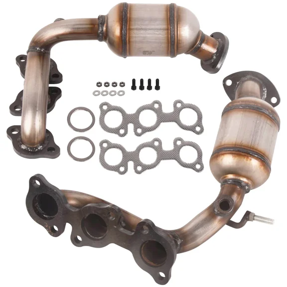 TOPAZ 16392 16393 EPA Compliant Catalytic Converter with Gasket Toyota Sienna 3.3L 2004-2006 (Only FWD) Front & Rear Catalyst Convertor