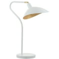 thumbnail image 2 of SAFAVIEH Giselle 30 in. H Modern Glam Table Desk Lamp, White, 2 of 4