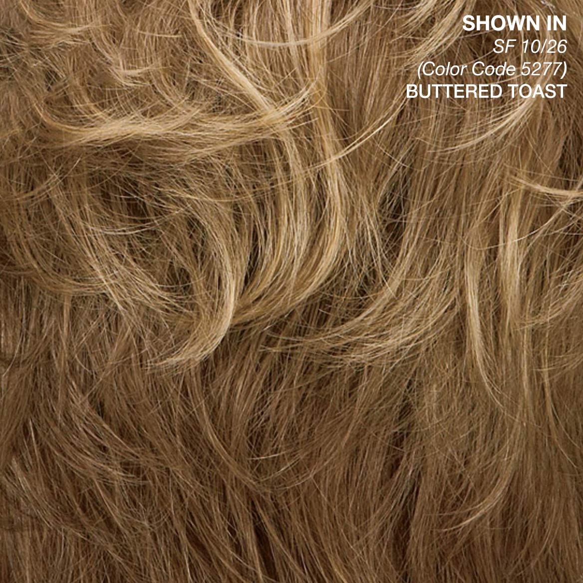 Meryl WhisperLite Wig by Paula Young - Stylish Mid-Length Bob Wig with Face-Framing Layers Of Loose Barrel Curls / Multi-tonal Shades of Blonde, Silver, Brown, and Red