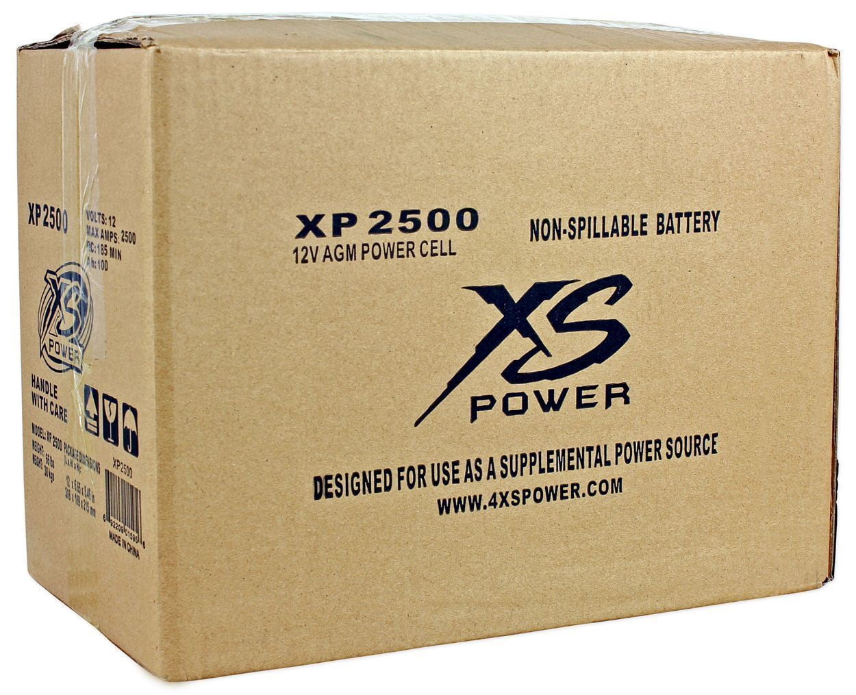 XS Power XP2500 2500 Watt Power Cell Car Stereo Audio Battery + Speaker