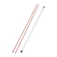 thumbnail image 4 of Colaxi 2x Golf Alignment Rods 48 inch Portable Swing Practice Tool with Clear Tube Case Swing Training for Aiming Training Equipment Red, 4 of 8