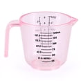 thumbnail image 4 of 150/300/600ml Plastic Measuring Cups Laboratory Tableware Tableware Volumetric Baking Cooking Tool Measure Container Winemaking Accessories Pink 150ml, 4 of 9