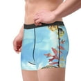 thumbnail image 4 of Disketp Sea And Fish Men'S Boxer Briefs,Soft And Breathable Cotton Underwear With Comfortflex Waistband, 4 of 8