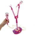 thumbnail image 4 of Máquina de karaoke portátil para niños con soporte de micrófono, minimáquina de karaoke para niños pequeños, micrófono para cantar para niñas, micrófono musical para niños, 4 of 8