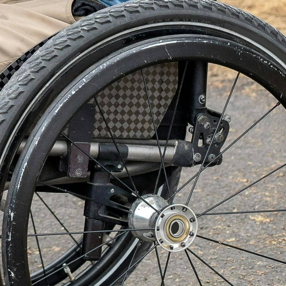 Toyvian 4Pcs Caster Wheel Bearings for Manual Wheelchair Use in Silver with Performance