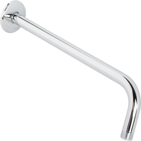 

Aqua Elegante Shower Arm And Flange for Rain Shower Hardware - 12 inch - Chrome