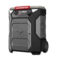 thumbnail image 1 of Monster Rockin' Roller 270 Altavoz inalámbrico portátil para interiores y exteriores, 200 vatios, hasta 100 horas de reproducción, resistente al agua IPX4, cargador Qi, conexión a otro altavoz TWS (re, 1 of 5