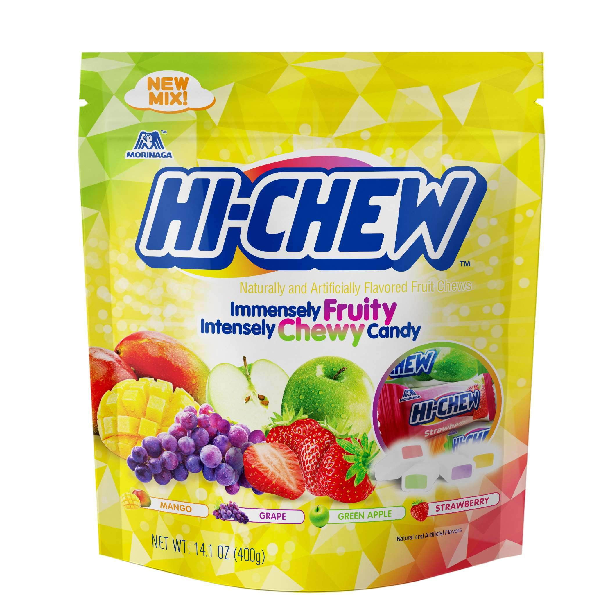 (Price/CASE)Hi-Chew 41130 Hi-Chew Sweet And Sour Candy 12.7 ounce Stand Up Bag - 4 Per Case