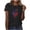 A23 Black, variant on Mifsaly Womens American Flag Shirt Patriotic Heart Graphic Cotton T-Shirts Summer Casual Crewneck Short Sleeve Independence Day Tees XXL