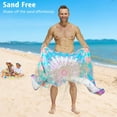 thumbnail image 3 of Microfiber Sand Free Beach Towel, Oversized Beach Towels for Adult, 71"X31" Lightweight Towels for Beach, Quick Dry Super Absorbent Towels Beach for Travel Swimming Bath (Colorful), 3 of 5